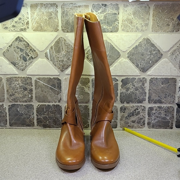 MICHAEL KORS Size 8M Brown knee high Boots - Picture 8 of 16